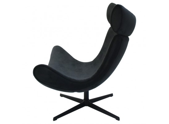 Кресло IMOLA графит, искусственная замша в Кургане