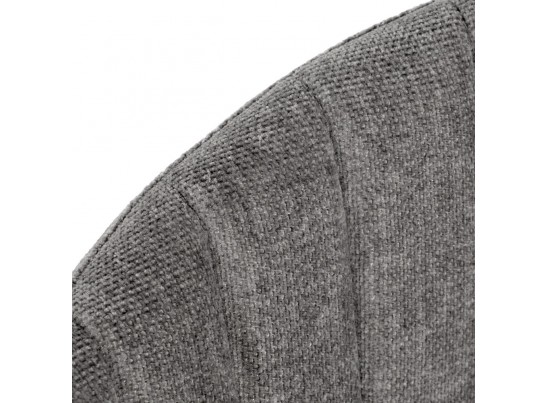 Комплект из 2-х стульев Turin серый вельвет с хромированными ножками в Кургане