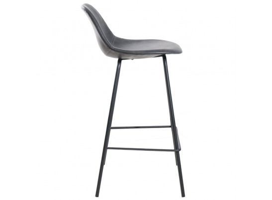 Стул полубарный City серый в Кургане