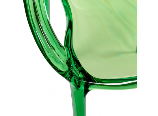 Комплект из 4-х стульев Masters прозрачный зелёный в Кургане