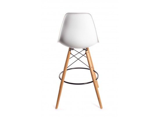 Стул барный Eames белый в Кургане