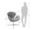 Кресло SWAN CHAIR красный в Кургане