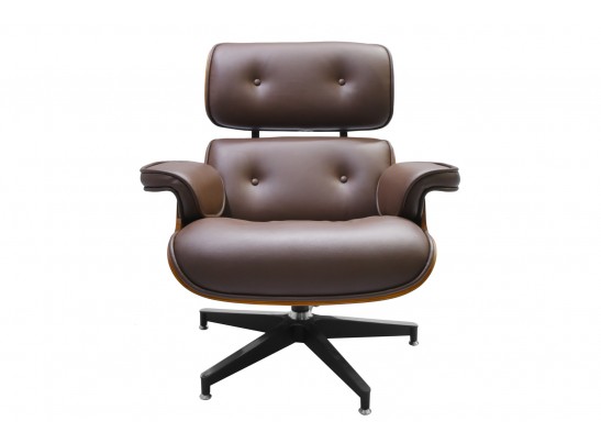 Кресло EAMES LOUNGE CHAIR коричневый в Кургане