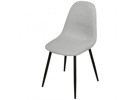 Стул Comfort серый с чёрными ножками в Кургане