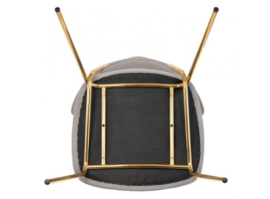 Стул Elle мокко с золотыми ножками в Кургане