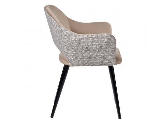 Стул Bruno латте с жаккардом в Кургане