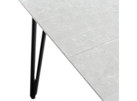 Стол Avanti new раскладной 120-160см белый мрамор в Кургане