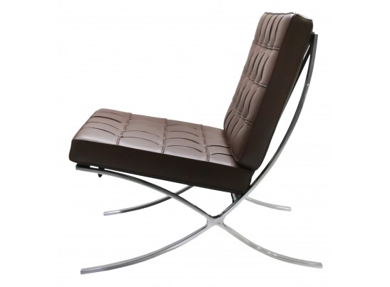 Кресло BARCELONA CHAIR коричневый в Кургане