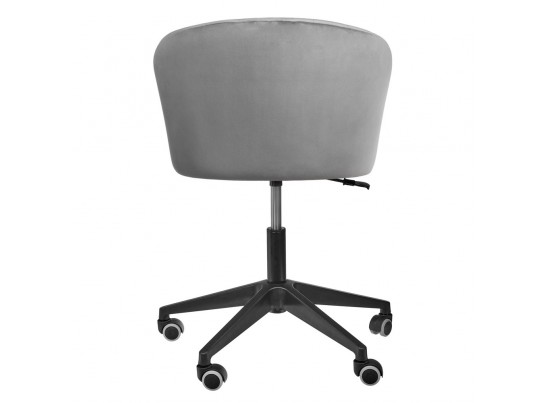 Стул Paola вращающийся на колесиках темно-серый в Кургане