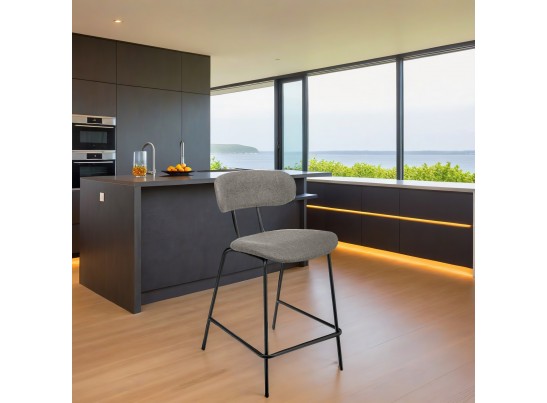 Стул полубарный Ant букле серый в Кургане