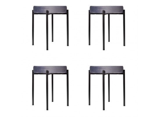 Комплект стульев-табуретов Bug серый в Кургане