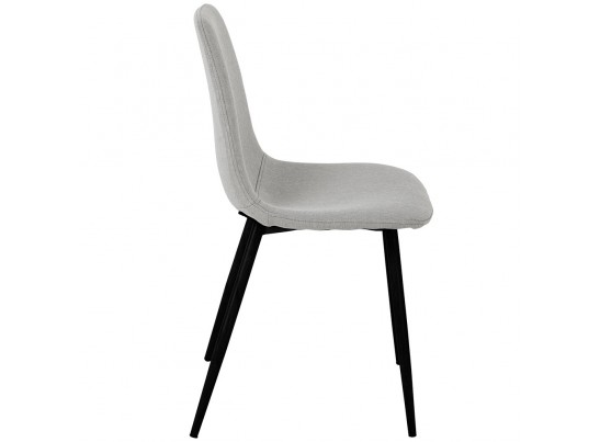 Стул Comfort серый с чёрными ножками в Кургане