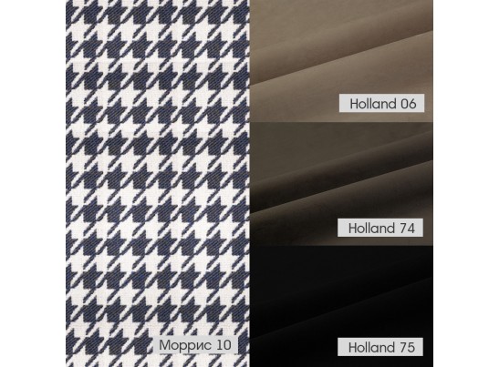 Стул полубарный Paola в комбинаторе с жаккардом, материал и цвет под заказ в Кургане