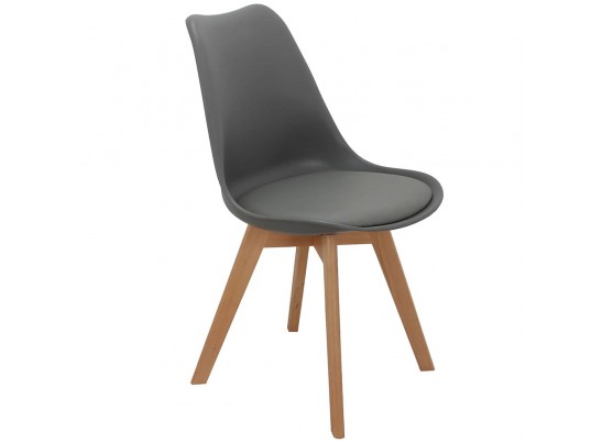 Комплект из 4-х стульев Eames Bon серый в Кургане