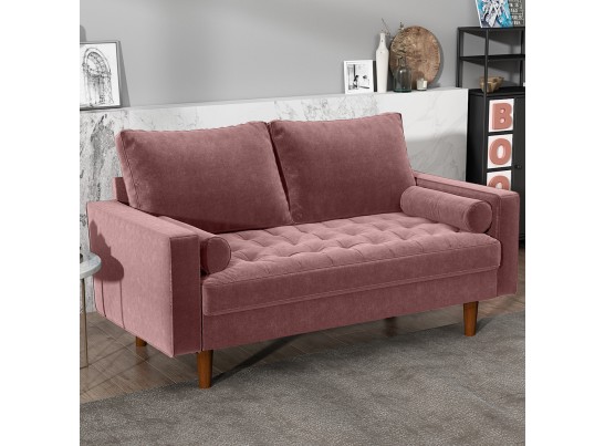 Диван Scott двухместный пыльно-розовый в Кургане