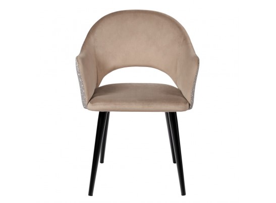 Стул Bruno латте с жаккардом в Кургане