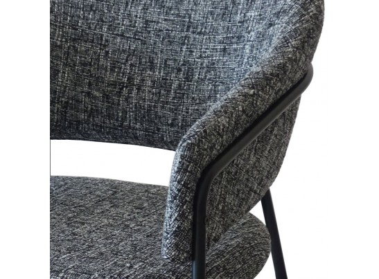 Стул Felix черно-белый твид в Кургане