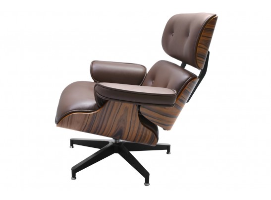 Кресло EAMES LOUNGE CHAIR коричневый в Кургане