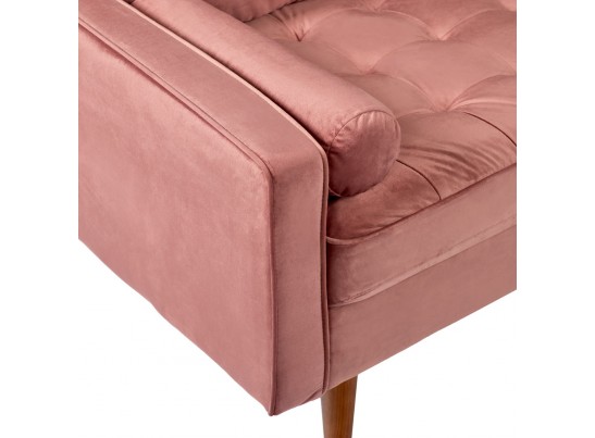 Диван Scott двухместный пыльно-розовый в Кургане