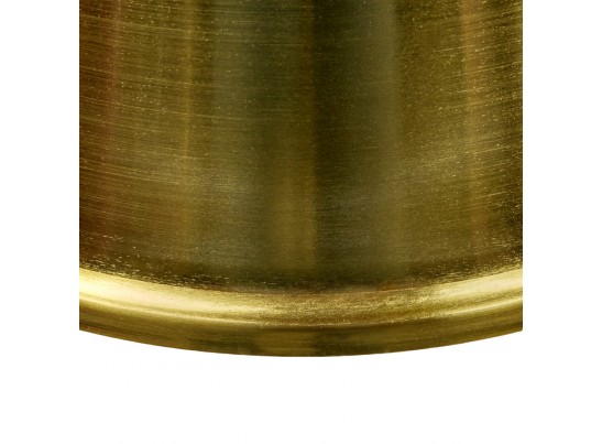 Кофейный столик Atlant диам.45см x 54см, золотой, металл, керамика в Кургане