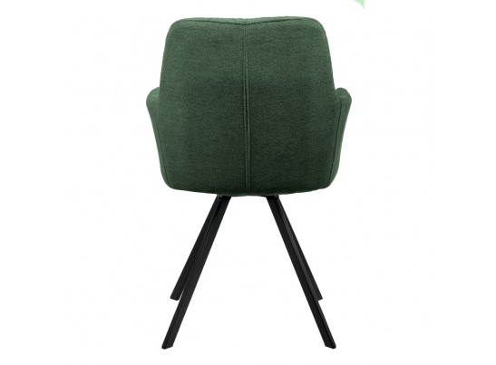 Комплект из 2-х стульев Grant зелёный шенилл на поворотном механизме в Кургане