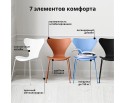 Комплект из 2-х стульев Seven Style белый с хромированными ножками в Кургане