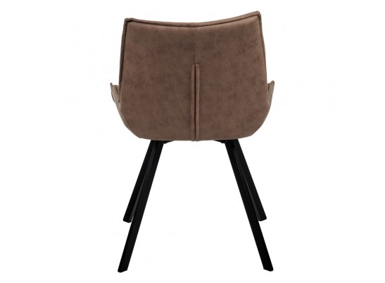Стул Soft коричневый, искусственная замша в Кургане