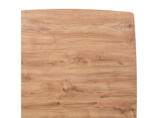 Стол Oslo 120-160 x 80см, Дуб Навара, белый в Кургане