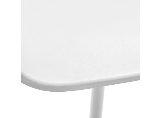 Стул барный Neo белый с белыми ножками в Кургане