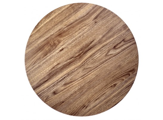 Набор кофейных столиков Tango орех и серый мрамор с чёрными ножками, 2шт в Кургане