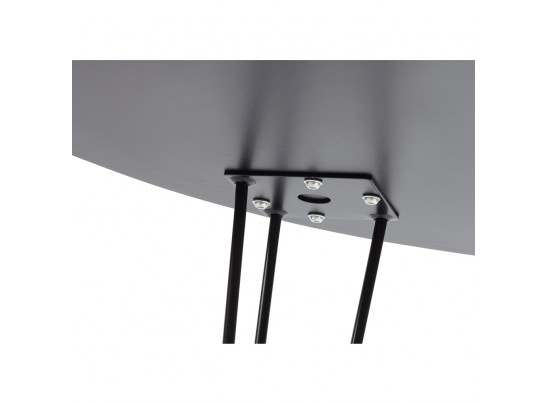 Стол Solution чёрный, 90см в Кургане