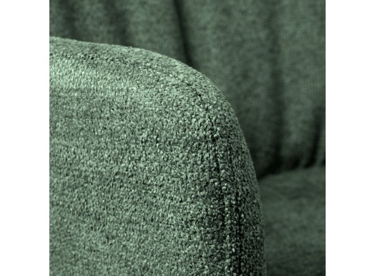 Стул Grant зелёный шенил на поворотном механизме в Кургане