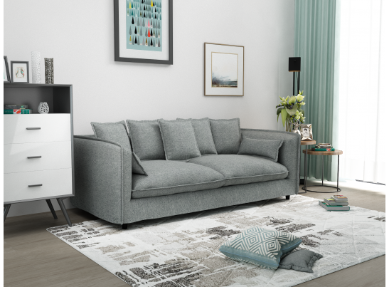 Диван Adam трехместный серый в Кургане