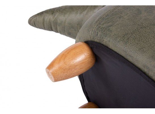 Пуф Динозавр с отсеком для хранения зеленый в Кургане