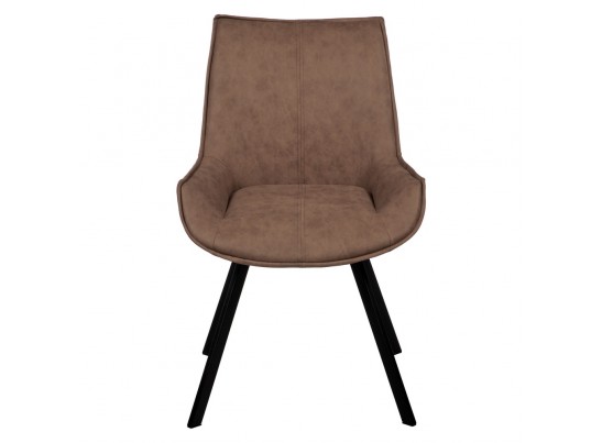 Стул Soft коричневый, искусственная замша в Кургане