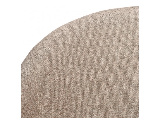 Стул Bruno латте шенилл с поворотным механизмом в Кургане