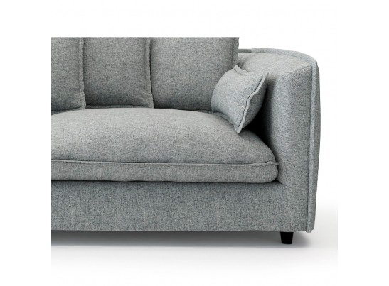 Диван Adam трехместный серый в Кургане