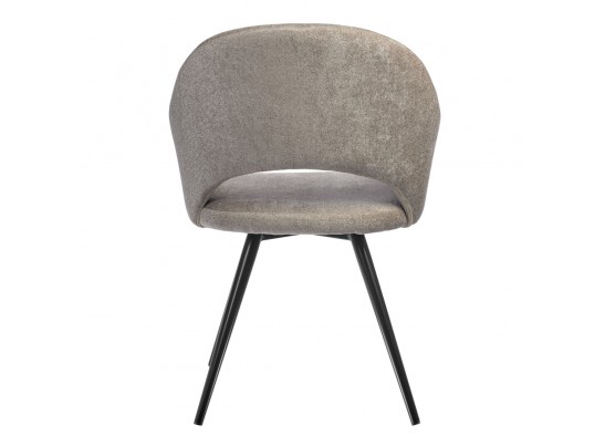 Стул Bruno латте шенилл с поворотным механизмом в Кургане