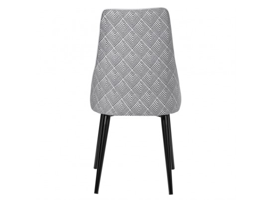 Стул Dave серый с жаккардом в Кургане