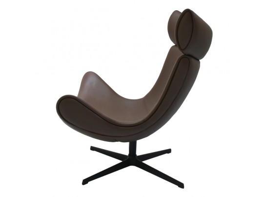 Кресло TORO коричневый, экокожа в Кургане