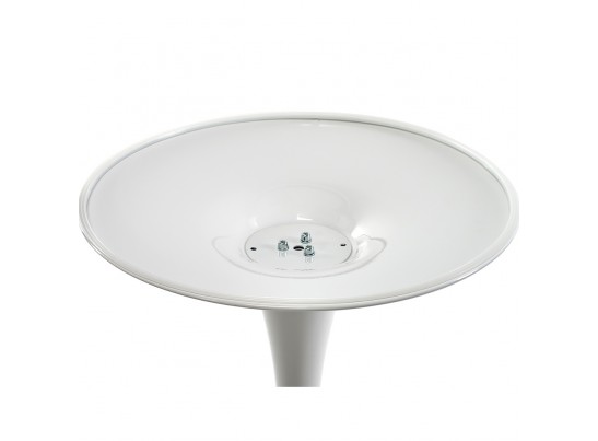 Стол Tulip белый мрамор, 90см в Кургане