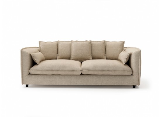 Диван Adam трехместный бежевый в Кургане