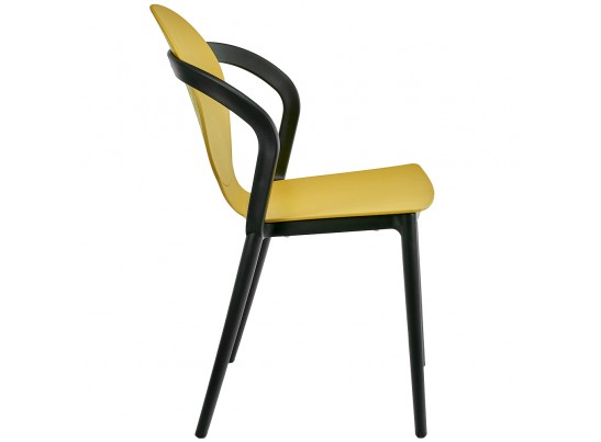 Стул SPOON горчичный в Кургане