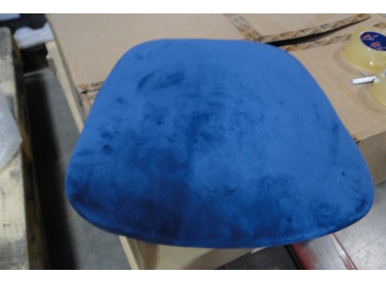 Стул Turin синий с золотыми ножками FR 0557Y в Кургане