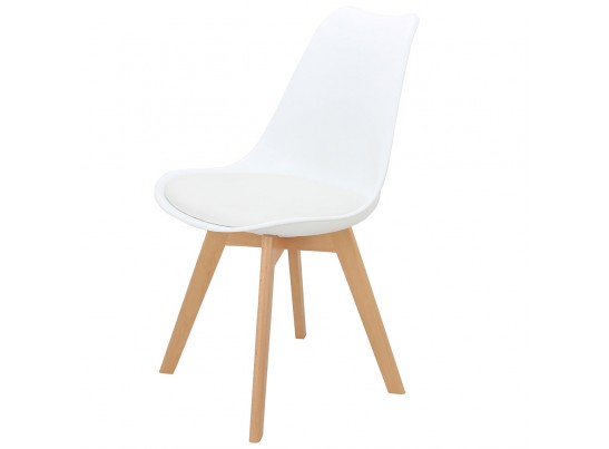 Комплект из 4-х стульев Eames Bon белый в Кургане