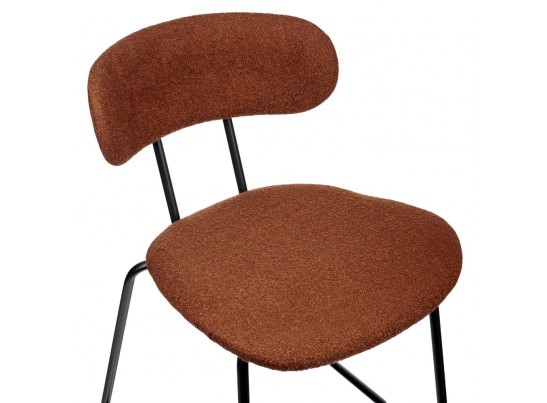 Стул полубарный Ant букле терракотовый в Кургане