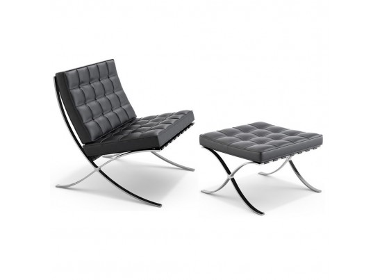 Кресло BARCELONA CHAIR чёрный в Кургане