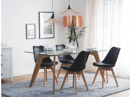 Стул Eames Bon чёрный в Кургане