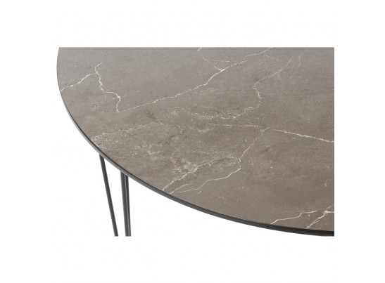 Стол Solution серый мрамор, 100см в Кургане