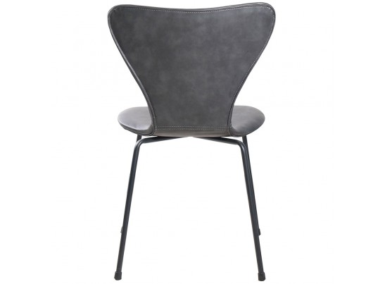 Стул Seven Leather серый в Кургане